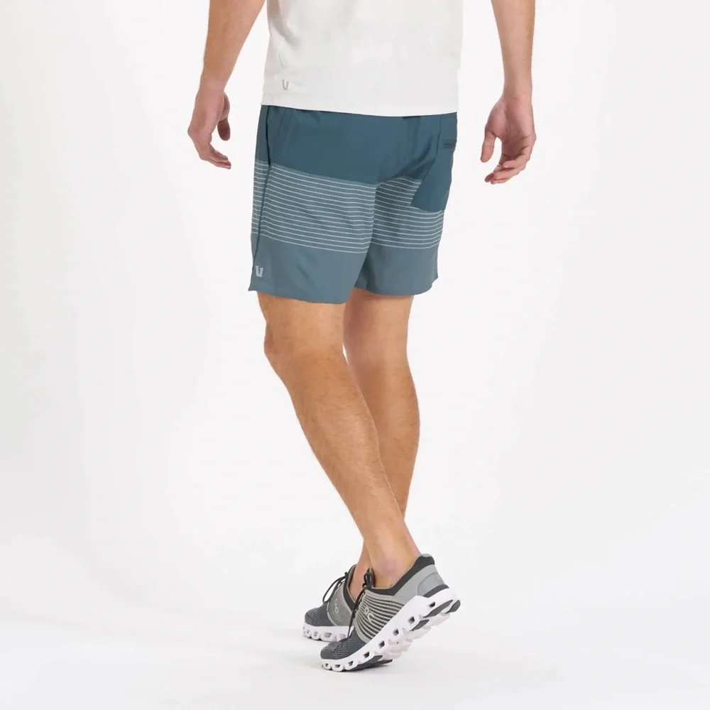 NWT 💥 LAST ONE - S | Vuori / Trail Short - Beryl Stripe - Picture 4 of 14